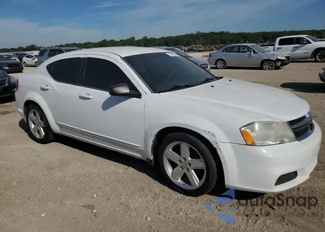 2013 Dodge Avenger Se из США, поврежденный, VIN 1C3CDZAB0DN712804